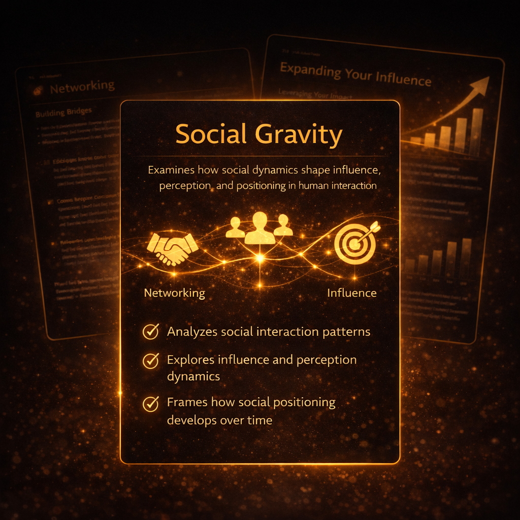 Social Gravity